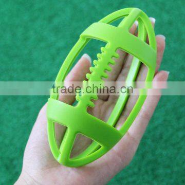 Hollow Out American Football Teether Make From Food Grade Silicone photo-5