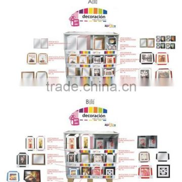 Photoframe promotion floor pallet