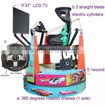 8D Virtual Reality Interactive Experience Game Play Driving Simulator Car Racing Games VR Cinema photo-3