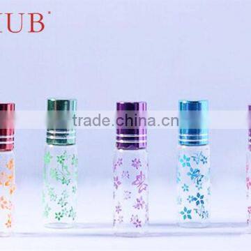 Pocket Sized 8ml Empty Refillable Glass Roll on Deodorant Bottle With Aluminum Cap for Cosmetic Essential Oil photo-6