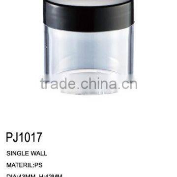 30ml Single Wall Transparent Cosmetic Plastic Jar