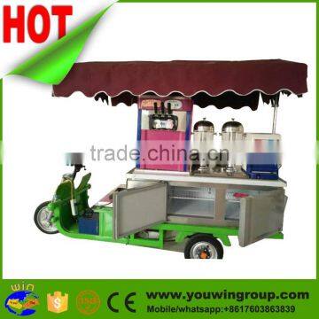 mobile slush orange juice vending machine, food truck ice cream van for sale