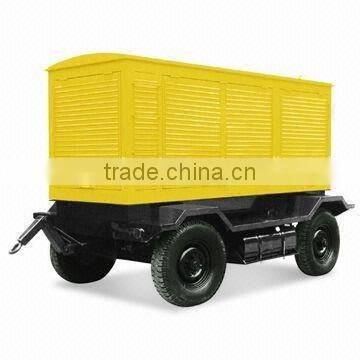 Trailer Diesel Generator Set, 10-2000kVA 50/60Hz Three/Single Phase