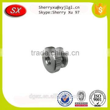 Factory Custom High Precision Round Threaded Knurled Thumb Nuts photo-3