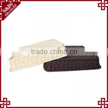 Cute Rattan Widely Use Storage Food Basket Bread Display Stand photo-5