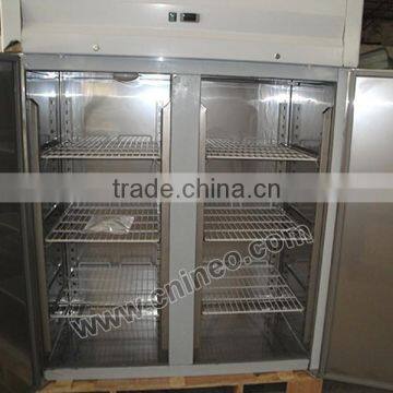 Restaurant Kitchen Stainless Steel 2 Door Freezer/Commercial Side By Side Refrigerator Freezer/Commercial Deep Freezer photo-2