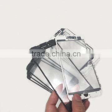 Wholesale mobile phone spare parts LCD touch front glass panel for iPhone 5 5s 5c 6 6s 6plus 6s plus