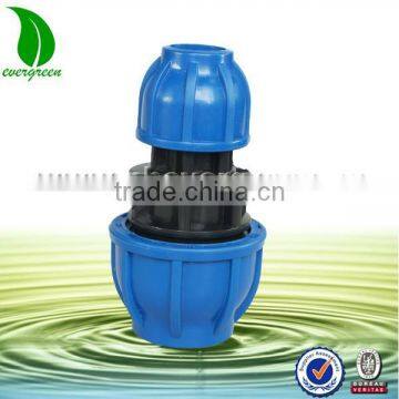 HDPE Pipe Fitting PP Compression Fittings Reducing Coupling photo-2