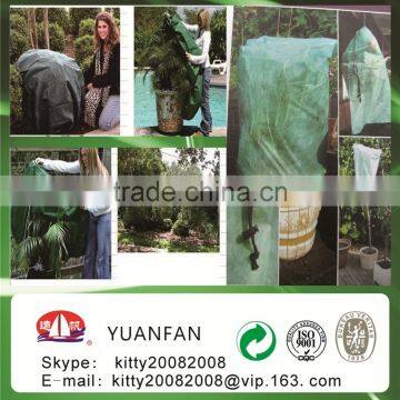 UV treated polypropylene nonwoven tree cover / plant growing bag / nonwoven agriculture plant cover/flower cover