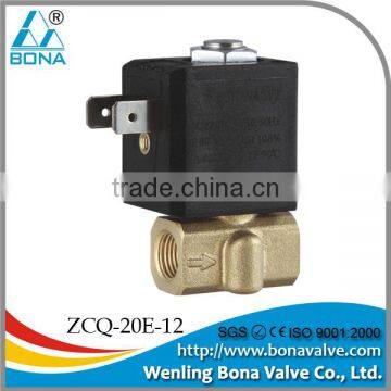 ISO9001 new model 12VDC 24VDC 1/8" 1/8 inch arc mig mag tig welding machine gas valve solenoid valve