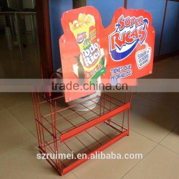 Customized Multi-layer Supermarket Snack Rack photo-2