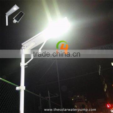 5 Years Warranty All in One Integrated Solar Led Street Light With Lithium Battery photo-3