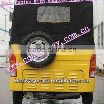 No Mixing Engine Oil,150cc Gasonline Fuel Bajaj Passenger Tricycle photo-3
