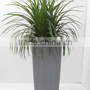 rattan plaited articles flowerpot,flower pots,plastic gardening pots