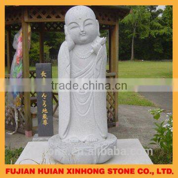 Garden gray grinite stone buddha statue