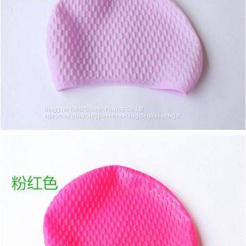 Soft Swim Hats for Women Silicone Swimming Cap photo-3