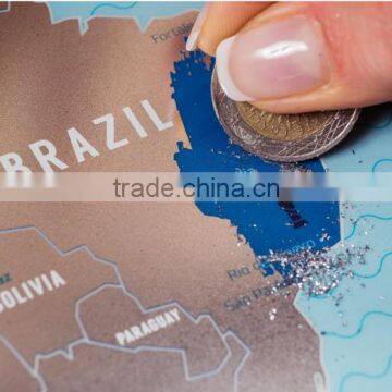 Scratchable Off World Map Large Places I've Been World Travel Map Great Scratchable World Map Gift For Any Traveller photo-5