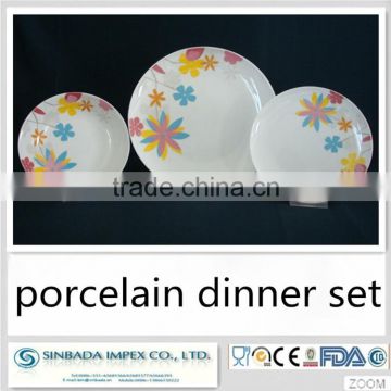 high quality ceramic type hot sale wholesale dinnerware set