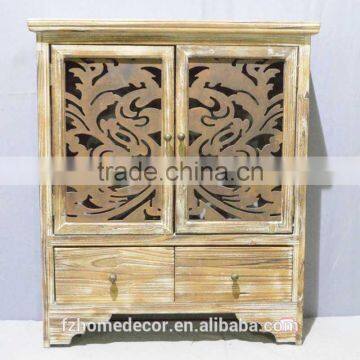 mini wooden decorative cabinet