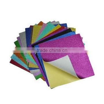 16082401 Color eva sheet, adhesive eva foam sheet, Adhesive glitter eva foam sheet