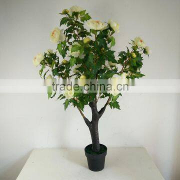Fake Arbor Peony Flower Tree Artificial Peony Flower for Decoration photo-4