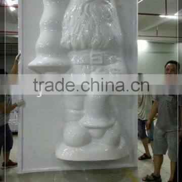 Custom Huge Outdoor Plastic Santa Clause With Big Size Plastic Product by Vacuum Forming photo-2