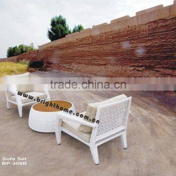 Leisure sofa Bubble Weaving BP-308B PE rattan wicker outdoor sofa