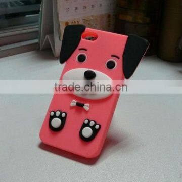 2013 cheap pug new style Silicone mobile phone cover