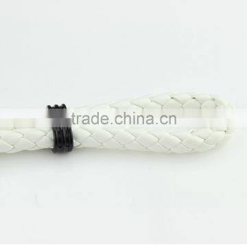 Hot Sale Mens PU Leather Bracelet Handmade Anchor Bracelet photo-4