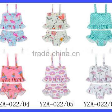 2017 Adorable Toddler Little Girls Bathing Suit Cartoon Design Summer Swimsuit photo-6