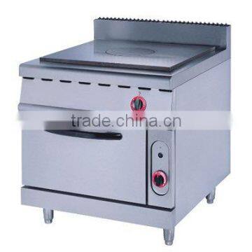 Gas French Hot plate Cooker with Oven