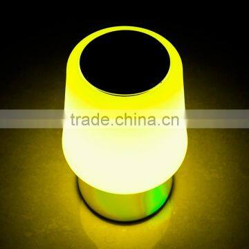 Portable Smart LED Bluetooth Light Speaker With Colorful Lamp photo-4