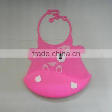 Food Grade Baby Bib /silicon Baby Bibs/cute Design Silicone Bibs photo-2