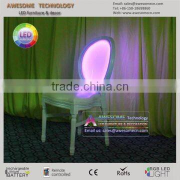 Stackable Lovely White Chair for Events Weddings (CH004) photo-5