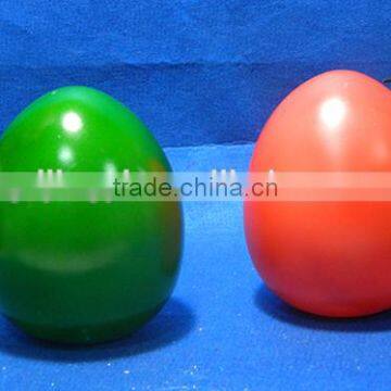 LED 7 colors light Easter party decorations plastic colorful Easter eggs for sale