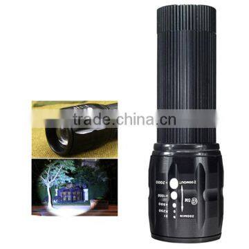 China Suppiler Brand Portable Led Flashlight 3AAA Battery Tactical Lantern Torch Penlight for Emergency photo-3