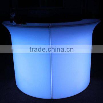 2014 Hot Sale LED Corner Bar Table, LED Bar Counter, Led Glowing Table photo-2