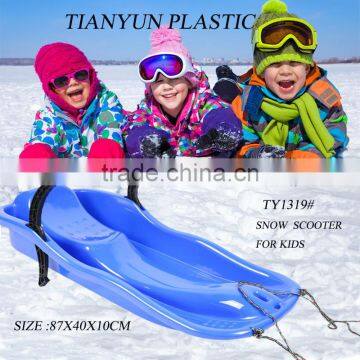 2016 new products China cheap plastic snow sled for kids