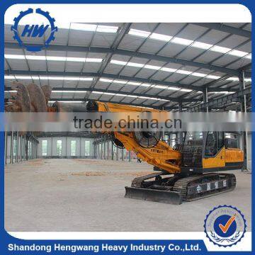 360degree crawler mounted rotary drilling rig water well drilling rig