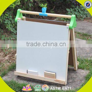 Оптовая продажа дешевых деревянных эasel для маленьких детей 2017 года. Настольные деревянные эasel для маленьких детей. Новые деревянные эasel для маленьких детей W12B105 photo-3