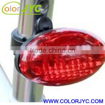 Bicycle five egg-shaped led tail lights