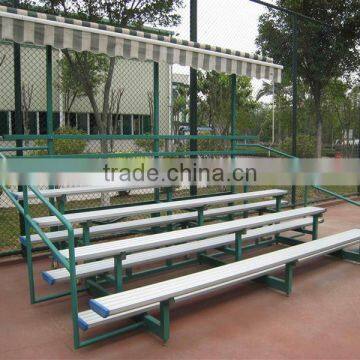 Outdoor Stadium Seating, 3-ROW Mobile Gym Bleacher for Sale photo-4