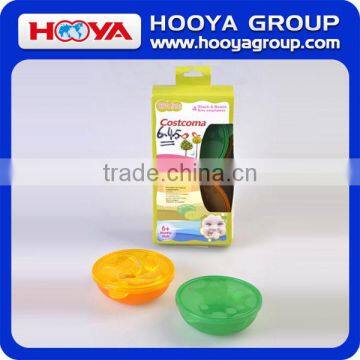 New Design Safe Plastic Baby Feeding Warmmer Bowls