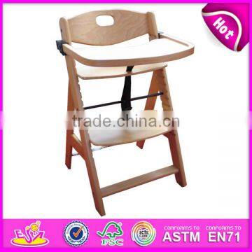 2015 New Fashion Baby High Chair,solid Wood High Chair,hot Sale Baby High Chair W08F036 photo-6