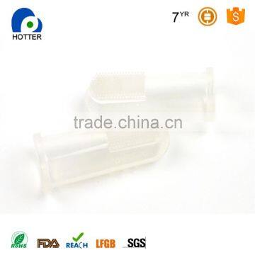 High Quality FDA Cheap Baby/Infant Finger Toothbrush photo-2