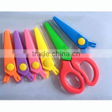 hot sales children zigzag craft scissors