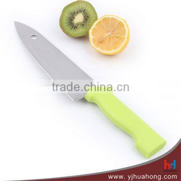 7"stainless steel chef knives,kitchen knife with hole blade