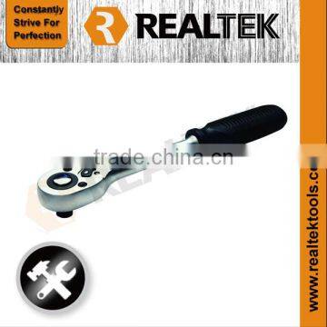 Quick Release Reversible Ratchet Handle With Non-slip Handle