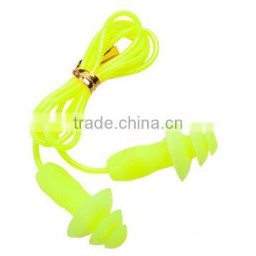 Soft Silicone Swim Waterproof Ear Plugs Swimming Pool Accessories Ear Plugs With String photo-2