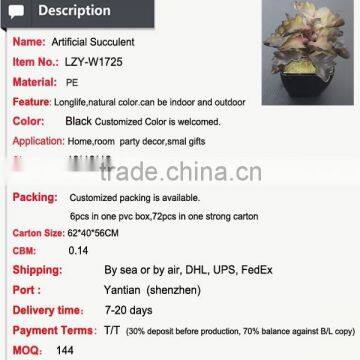 Cheap Wholesale Artificial Succulent Plants Tropical Plants photo-5